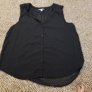 American eagle black tank top blouse
